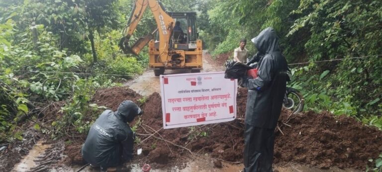 रोहा सुपेगाव मार्ग सोमवारपासून खुला होण्याची शक्यता; कामात विलंब झाल्यास ठेकेदारावर कारवाईचा इशारा