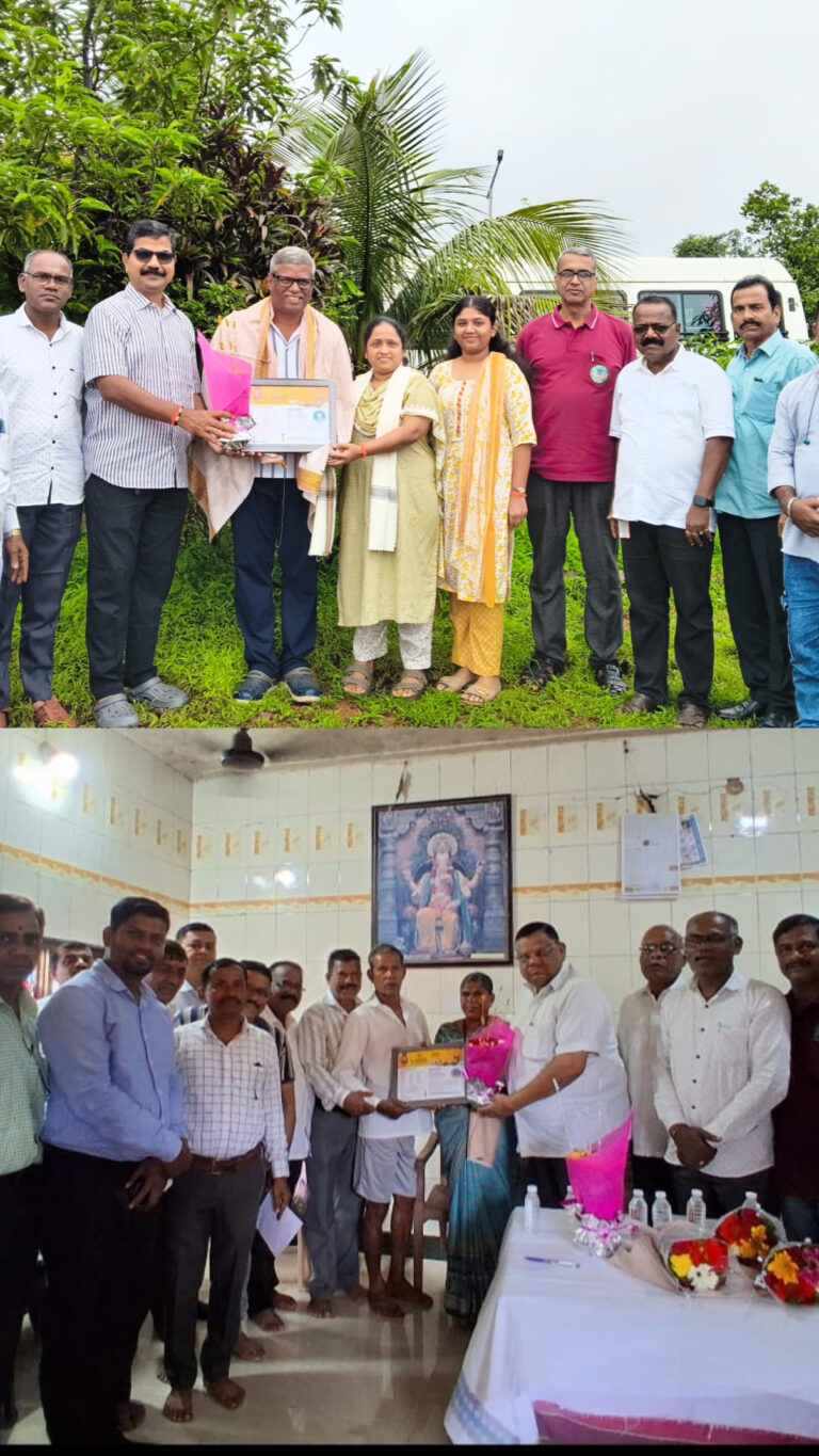 शेताच्या बांधावर शेतकऱ्यांचा सन्मान; प्रगतशील शेतकऱ्यांचा रोहा प्रेस क्लबकडून गौरव!