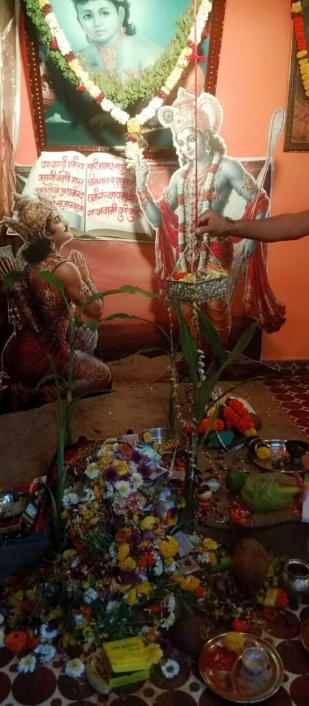 एकशेपसतीस वर्षांची परंपरा लाभलेला खोत परीवाराचा श्रीकृष्ण जन्माष्टमी व दहीहंडी सोहळा उत्साहात